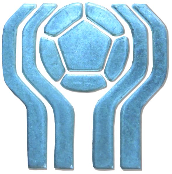 Logo aus einer Münze der Argentinischen Fußball Weltmeisterschaft 1978. Legendär die Schmach von Cordoba.
