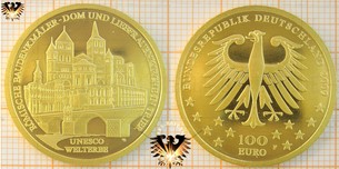 100 und 200 Euro Goldmünzen der BRD