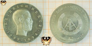 5 Mark, DDR, 1969, Heinrich Hertz,  Vorschaubild