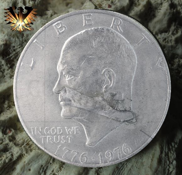 Kupfer Nickel Variante Eisenhowerdollar 1776-1976