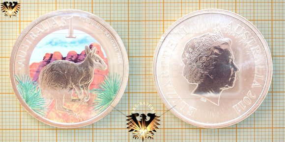 1 Dollar, 2011 P, Australien Purnululu National Park © aukauf.de 