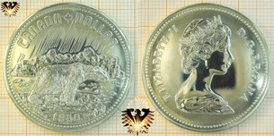 1 Dollar, Canada Dollar, 1980, Elizabeth II,  Vorschaubild
