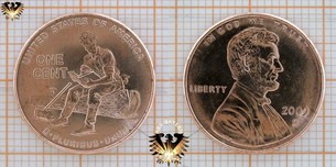 1 Cent, USA, 2009, Lincoln Bicentennial, Formative  Vorschaubild