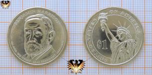 1 Dollar, USA, 2012, P, Benjamin Harrison,  Vorschaubild