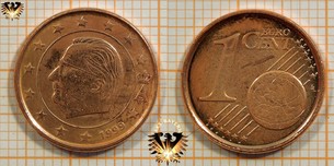 1 Euro-Cent, Belgien, 1999,  Vorschaubild