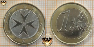 1 Euro, Malta, 2008,  Vorschaubild