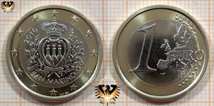 1 Euro, San Marino, 2010,  Vorschaubild