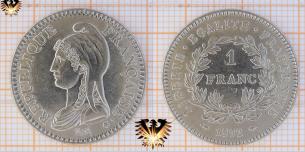 1 Franc, 1992, Frankreich, 200 Jahre Französische Republik