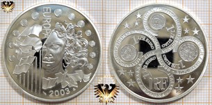 1,5 Euro, Frankreich, 2003, Europäische Währungsunion