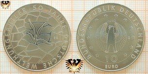 10 €, BRD, 2012 G, 50 Jahre  Vorschaubild