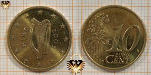 10 Euro-Cent, Irland, 2003,  Vorschaubild