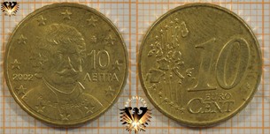 10 Euro-Cent, Griechenland, 2002,  Vorschaubild