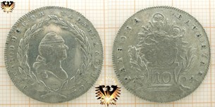 Bayern 10 Kreuzer 1794, CAR . THEOD. Silbermünze