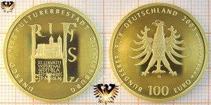 100 Euro, BRD, 2003, Deutschland, Unesco Quedlinburg,  Vorschaubild