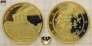 100 Euro, Griechenland, 2003, Olympiade 2004, Athen Goldmünze