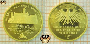 100 Euro, BRD, 2011, D, Unesco Welterbe  Vorschaubild