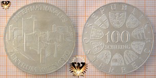 100 Schilling, 1979, Internationales Zentrum Wien