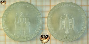10 DM, BRD, 1989 J, 800 Jahre Hafen und Hamburg