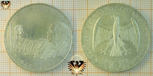 10 DM, BRD, 1992 G, Käthe Kollwitz 1867 1945
