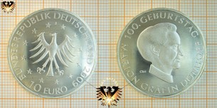 10 €, BRD, 2009 J, 100. Geburtstag  Vorschaubild