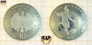 10 €, BRD, 2011 G, Frauenfußball-WM in Deutschland