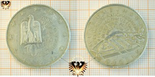 10 €, BRD, 2002, A, Museumsinsel Berlin UNESCO Weltkulturerbe - Mit Numisblatt 4/2002 zur Gedenkmünze