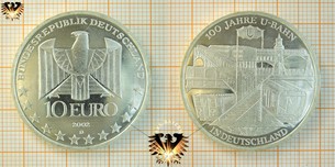 10 €, BRD, 2002, D, 100 Jahre  Vorschaubild