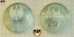 10 €, BRD, 2006, A, 800 Jahre  Vorschaubild