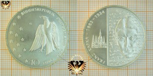 10 €, BRD, 2008, G, Franz Kafka,  Vorschaubild