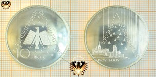 10 €, BRD, 2009, G, 100 Jahre  Vorschaubild
