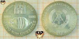 10 Mark, DDR, 1977, Otto von Guericke,  Vorschaubild