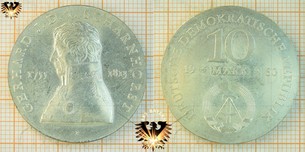 10 Mark, DDR, 1980, Gerhard J.D. Vorschaubild