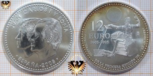 12 Euro, Spanien, 2005, 400 Jahre Don  Vorschaubild