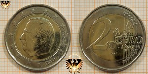 2 Euro, Belgien, 2000,  Vorschaubild