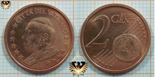 2 Euro-Cent, Vatikanstadt, 2003,  Vorschaubild