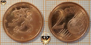 2 Euro-Cent, Finnland, 2000,  Vorschaubild