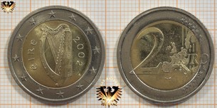 2 Euro, Irland, 2002,  Vorschaubild