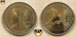 2 Euro, Niederlande, 2001,  Vorschaubild