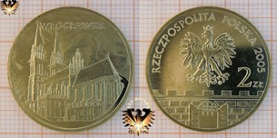 Münze: 2 Złote, Polen, 2005, Włocławek - Leslau - Münzen