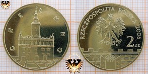 Münze: 2 Złote, Polen, 2006, Chelmno - Kulm an der Weichsel