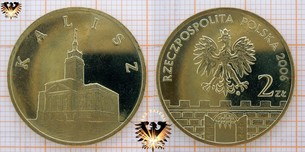 Münze: 2 Złote, Polen, 2006, Münzen Kalisz - Kalisch