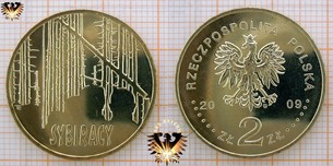 Münze: 2 Złote, Polen, 2009, Tunguska, Sybiracy - Sibirier