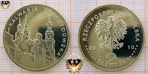 Münze: 2 Złote, Polen, 2010, Kalwaria Zebrzydowska
