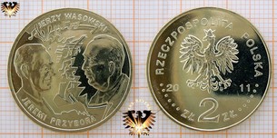 Münze: 2 Złote, Polen, 2011, Jerzy Wasowski,   Vorschaubild