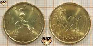 20 Euro-Cent, Italien, 2002,  Vorschaubild