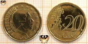 20 Euro-Cent, Luxemburg, 2002,  Vorschaubild