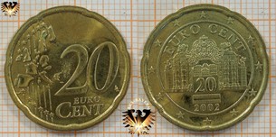 20 Euro-Cent, Österrreich, 2002,  Vorschaubild