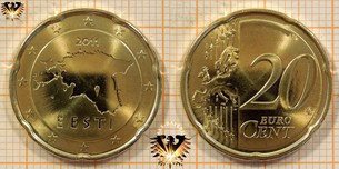 20 Euro-Cent, Estland, 2011,  Vorschaubild