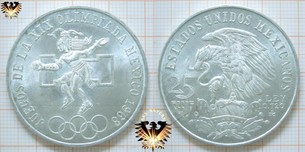 25 Pesos 1968, Olimpiada Mexico  Vorschaubild