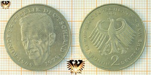 2 DM, BRD, Dr. Kurt Schumacher, 1949 Bundesrepublik Deutschland 1979 Nominalgeld - Mit Numisbrief zur Münze